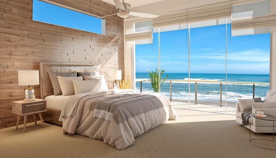 Harbor Island Beach Club Oceanfront Villa Master Bedroom